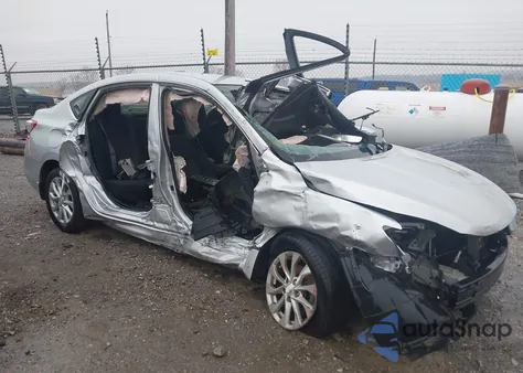 2019 Nissan Sentra Sv из США, поврежденный, VIN 3N1AB7AP7KY439341